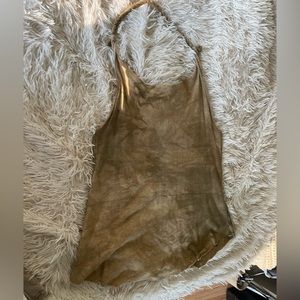 Handmade Hemp Halter top by Sinew Moon size sm